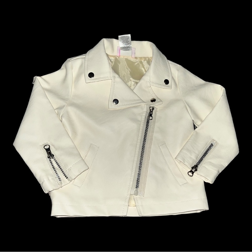 Faux leather jacket